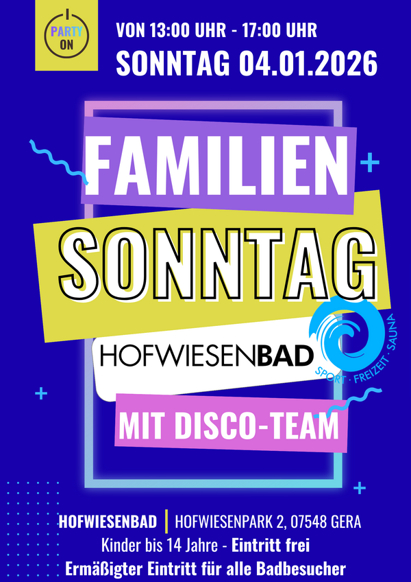 Plakat Familiensonntag